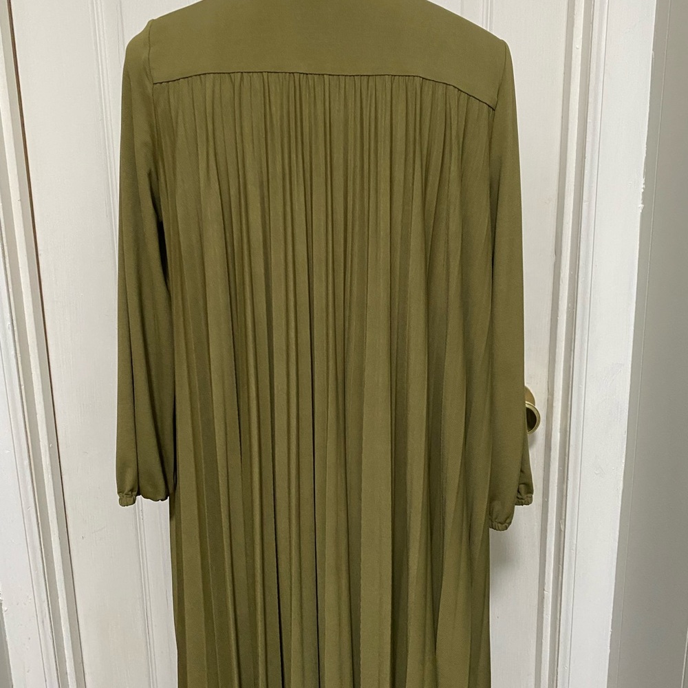 Marella Circo Green Dress With Belt - Picture 8 of 9